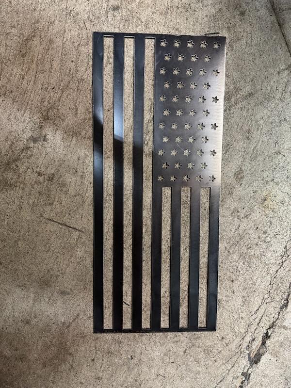 American Flag Sign